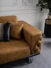 Sofa 3 Sitzer Wohnzimmer Design Möbel Stil Modern Neu braun Produktbild-Vorschau 12