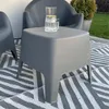 Gartenstuhl Stapelbar - 1 Stück - Anthrazit - Wetterfest - Produktbild-Vorschau 11