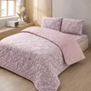 Formeya Gesteppte Doppelbett-Tagesdecke mit Muster – Produktbild-Vorschau 3