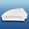 90° Bogen horizontal : 125 (220x55) System: 125 (220x55) Produktbild-Vorschau 2