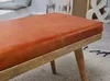 FineBuy čalúnená sedacia lavica 100 cm, masívne drevo, Náhľad obrázku produktu 5