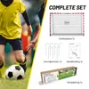 Dunlop Voetbaldoel - Voetbal Goal 300 x 200 x 110 cm - Productafbeelding-voorbeeld 7