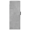 Armario de pared madera ingeniería gris hormigón 69,5x34x90 Vista previa de la imagen del producto 8