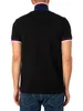 Lacoste Poloshirt mit Streifenkragen, Schwarz XXL Produktbild-Vorschau 3