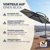 KINGSLEEVE® Windsicherung für Ampelschirme Robuste Produktbild-Vorschau 9