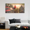 Coloray Acrylbild 120x60  Wandbild Acrylbilder Mann surft Produktbild-Vorschau 3