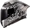 Integralhelm LS2 FF807 DRAGON Enthum Poliertes Silber größe Produktbild-Vorschau 2