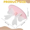 Wandmontiertes dekoratives Schleifenregal aus Holz (Rosa) Produktbild-Vorschau 4