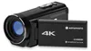 A black camcorder is shown from a diagonal angle against a white background. Anteprima dell’immagine prodotto