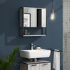 Specchio contenitore bagno Vicco Fyrk Calcestruzzo 60 x Anteprima dell’immagine prodotto 5