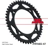 Kettenrad 47 Zähne Teilung 420 Typ JTR1465 SCHWARZ für Produktbild-Vorschau 1