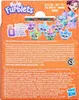 The back of a Hasbro Furby Furblets toy packaging, showing multiple small collectible toys and product information. Anteprima dell’immagine prodotto