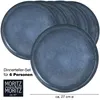 Moritz & Moritz VIDA 6tlg Dinner Teller Blau Geschirr Set Produktbild-Vorschau 5