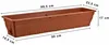 6x Balkonkasten 100cm Blumenkasten mit Wasserspeicher Produktbild-Vorschau 4