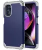 Moto G 5G 2022 Hülle, 3 in 1 Hybrid PC TPU Stossfest Robust Produktbild-Vorschau 3