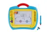 A magnetic drawing board with a drawing of a car on it. Produktbild-Vorschau