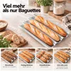 Molde para baguette, con capacidad para 3 baguettes. Vista previa de la imagen del producto 4