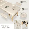Table de massage Somwang 3 zones avec rembourrage de 7,5cm Voir les images du produit 3