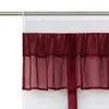 Raffrollo Raffgardinen Tunnelzug Voile Bändchenrollo mit Produktbild-Vorschau 5