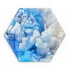 DEQORI Glasbild Echtglas 55x48 cm 'Zweifarbiger Qualm' Produktbild-Vorschau 2
