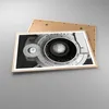 Gerahmtes Poster - Rahmen in heller Eiche - Objektiv Produktbild-Vorschau 3