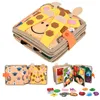 Montessori Manipulative Board Filz Buch Lernspielzeug, Produktbild-Vorschau 1