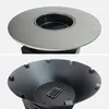 Braciere barbecue con vano portalegna e copertura, Ø81,5cm, Anteprima dell’immagine prodotto 4