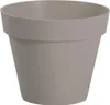 EDA Toskana Blumentopf - Kunststoff - taupe - D40 x 32 cm Produktbild-Vorschau 4