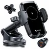 Siltcon® Handyhalterung Auto mit 15W Qi-Ladegerät – Produktbild-Vorschau 1