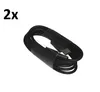 2x Typ-C Ladekabel für Original Samsung Galaxy A13, A33 5G, Produktbild-Vorschau 2