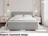 MEBLINI Boxspringbett mit Bettkasten - Gepolstert Produktbild-Vorschau 3