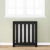vidaXL Kryt radiátoru černý dubový vzhled 78 x 20 x 82 cm Náhled obrázku produktu 2
