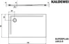 Kaldewei 385347980671 DW SUPERPLAN Mod.1853-5, 900 x 1400, Produktbild-Vorschau 2