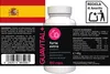 A product shot of a bottle of Guavital+ Forte Extra supplements, with the Spanish flag and recycling information visible. Náhled obrázku produktu