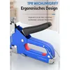 A07C 4in1 Profi Handtacker mit 800 Klammern Nagler Tacker Produktbild-Vorschau 4