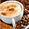 ARTland Glasbild Cappuccino - Kaffee Größe: 20x20 cm Produktbild-Vorschau 1