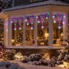 5x0,6 meter LED-lichtgordijn, kerst, sterren, lichtketting, Productafbeelding-voorbeeld 14