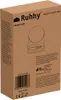 The image shows the side panel of a cardboard box for a Ruhhy kitchen scale. Voir les images du produit