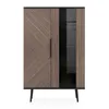 Vitrinenschrank PINELLI PN-05 mit 2 Türen Vitrine Produktbild-Vorschau 2