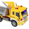 A close-up, side view of a yellow toy tow truck with a crane. Anteprima dell’immagine prodotto