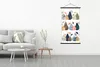 MuchoWow® Textilposter Birne - Pastell - Obst - Design Produktbild-Vorschau 3