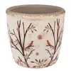 Clayre & Eef Doniczka Ø 13x12 cm Beżowo-brązowe ceramiczne Podgląd zdjęcia produktu 1
