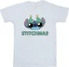 Disney - "Stitchmas" T-Shirt für Herren BI33804 (M) (Weiß) Produktbild-Vorschau 1