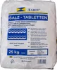 A bag of salt tablets for water softeners. Produktbild-Vorschau