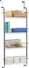 Relaxdays Mensola sospesa cromata, mensola da bagno, Anteprima dell’immagine prodotto 1