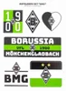 VfL Borussia Mönchengladbach Aufkleber-Set "BMG" Produktbild-Vorschau 2
