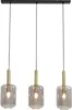 Light & Living - suspension - Lekar - bronze - verre verre Voir les images du produit 2