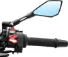 Spätné zrkadlo motocykla # čierne DP50 Náhľad obrázku produktu 2