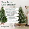 FAIRYTREES Árbol de Navidad, Nordmann Premium 150cm, Hecho Vista previa de la imagen del producto 4