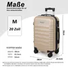 Valise à roulettes à coque rigide, grande valise cabine, Voir les images du produit 4
